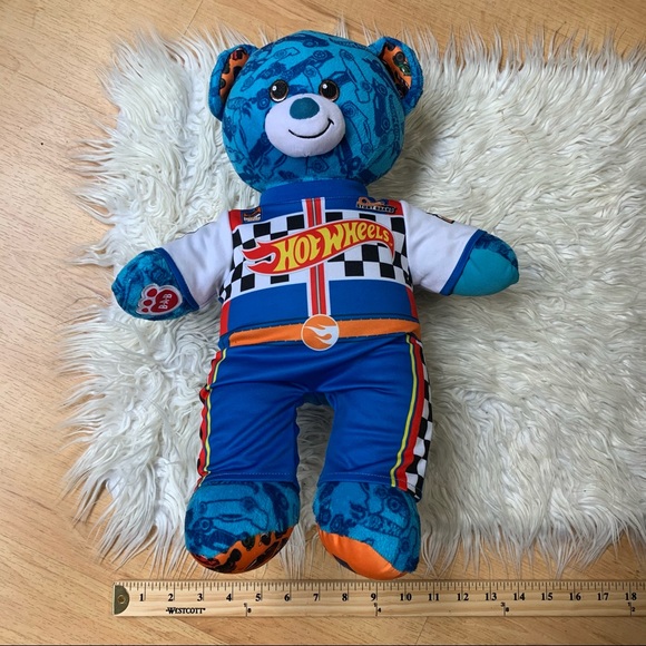 HOT WHEELS 50th Anniversary Blue Build a Bear w/ J - Picture 10 of 10